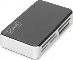 Cititor de carduri Digitus DIGITUS DA-70322-2 Cititor de carduri USB 2.0, universal, negru-argintiu