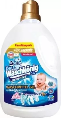 Detergent Lichid Der Waschkonig Rufe Copii, 3.305L, 110 Spalari