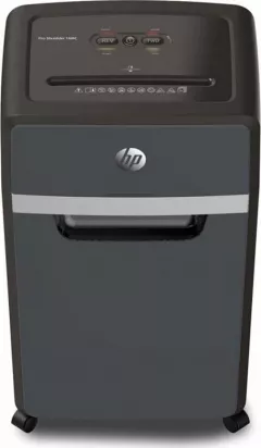Distrugator de documente HP Pro Shredder 16MC 16 coli, micro cut (2 x 15mm), nivel securitate 5