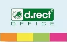 Set stick index D.Rect Office, Hartie, 4x40 buc, 20x50 mm, Multicolor