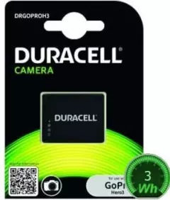 Duracell, Acumulator camera foto, compatibil GoPro Hero3, 3.7v, 1000mAh