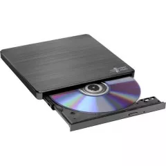 DVD Writer extern Hitachi-LG GP60NB60, Slim, Negru