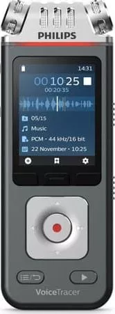 Reportofon Philips DVT7110, 8GB, Antracit/Crom