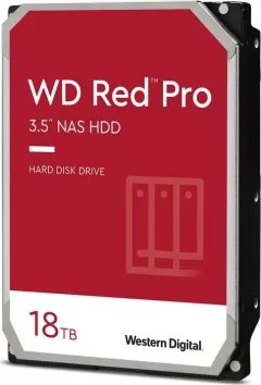 HDD WD Red Pro 18TB, 7200RPM, 512MB cache, SATA-III