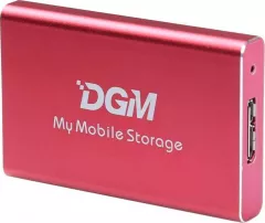 DGM SSD My Mobile Storage 256 GB Disc extern roșu (MMS256RD)