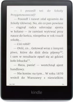 EBook Reader Amazon Kindle Paperwhite de 32 GB, generatia a 11-a, 6,8 inch, 300 ppi, cu reclame, negru