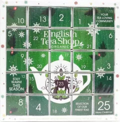 English Tea Shop Tea Calendar Advent 25 de piramide