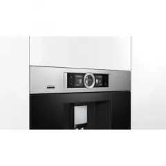 Espressor automat incorporabil Bosch CTL636EB6 ,1600W, 2.4 l, recipient boabe 500g, cu funcție Home Connect, 19 bari, display TFT, filtru BRITA inclus, Inox