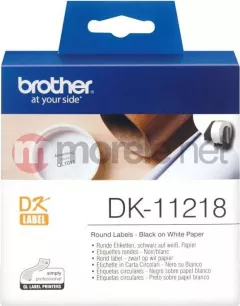 Etichete rotunde de hartie DK11218