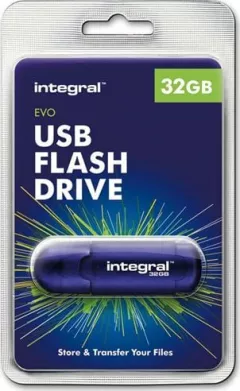 EVO USB Flash Drive 32GB Albastru (INFD32GBEVOBL)