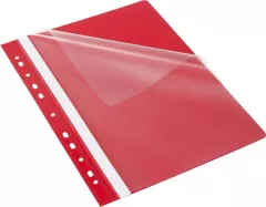 Folder Bantex cu perforare EVO A4 roșu 25 buc.