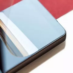 Folie Protectie Sticla Flexibila 3MK pentru Xiaomi Redmi Note 9, Structura Incasabila, 7H, 0.2 mm, Transparenta