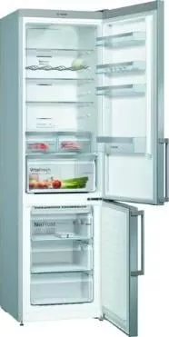 Combina frigorifica  Bosch KGN397IEQ,Argint,
39 dB,4 rafturi,Cu display