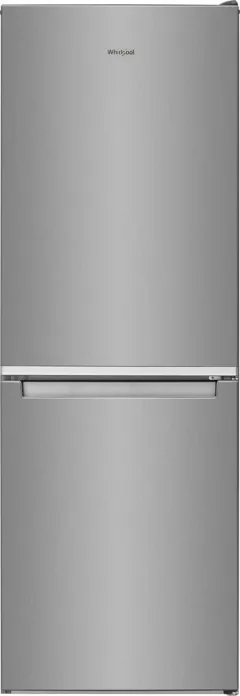 Combina frigorifica  Whirlpool W5 711E OX 1, 308 l, 176.3 cm, LessFrost, 6th Sense, Clasa F, Otel inoxidabil 