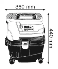 GAS 15 Bosch Professional Aspirator universal, 1100 W