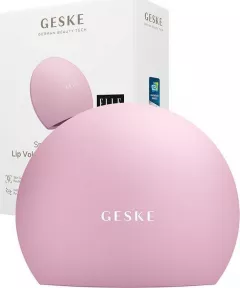 Aparat pentru marirea buzelor din silicon Geske 4 în 1 cu aplicație ,roz