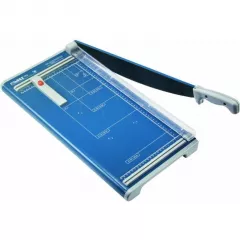 Ghilotina manuala pentru hartie Dahle 534, Format A3, 460 mm, Gri/Albastru