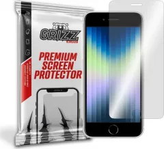 Folie protectie ecran GrizzGlass HydroFilm pentru Apple iPhone SE (2022), Hidrogel, Transparent