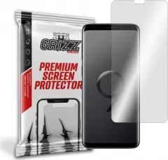 Folie de protectie Grizz Glass, Hydrogel, Compatibil Samsung Galaxy S9, Transparent