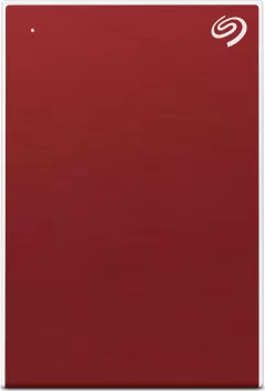 Hard disk extern portabil One Touch de 4TB Seagate, roșu (STKC4000403)