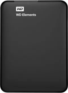 Hard disk extern portabil WD Elements de 750 GB alb-negru (WDBUZG7500ABK-WESN)