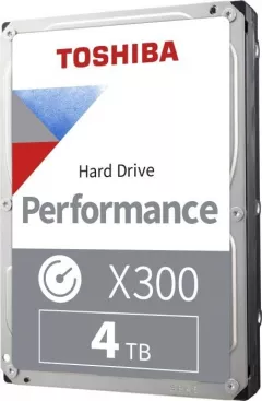 Hard disk Toshiba X300 Performance 4TB 3,5" SATA III (HDWR440UZSVA)