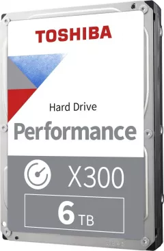 Hard disk Toshiba X300 Performance 6TB 3,5" SATA III (HDWR460UZSVA)