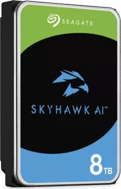 HDD Seagate® SkyHawk™ AI 8TB, 256MB cache, SATA-III