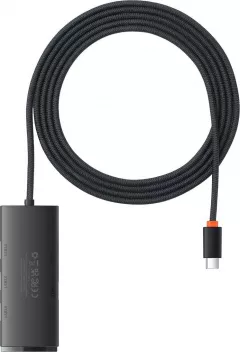 HUB USB Seria Baseus Lite 1x USB-C + 4x USB-A 3.0 (WKQX030501)
