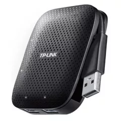 Hub USB TP-Link, UH400, 4 porturi, USB 3.0, Negru
