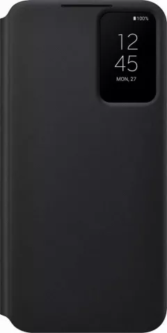 Husa Samsung Samsung EF-ZS906CBEGEE Smart Clear View Galaxy S22+ neagra