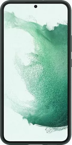 Husa Samsung Samsung Galaxy S22+ Plus EF-PS906TG Husa din silicon verde inchis/verde inchis
