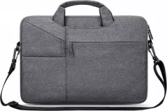 Husa Upzz Tech Protect Pocketbag  Compatibila Cu Laptop 15 - 16inch, Gri