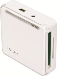 Icidu ICIDU USB 2.0 HUB & Reader, White