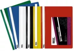 Workbook plastic PVC A4 / 10 buc, galben (PX1049)