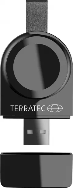 Incarcator wireless Magnetic pentru Apple Watch TerraTec ChargeAir, negru