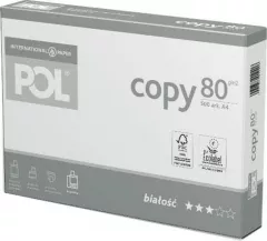 Papier do drukarki POL COPY 80g 500 arkuszy (ryza)