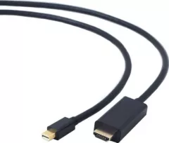 CABLU DisplayPort Mini la HDMI GEMBIRD,  1.8m, (T/T), 4K, black
