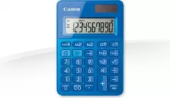 Office calculator Canon LS100KMBL 10 Digit, 19.00cm x 11.70cm x 2.50cm, Albastru