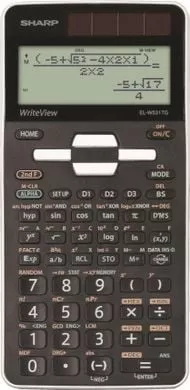 Calculator stiintific SHARP 16 digits, 422 functiuni, 166x80x14 mm, dual power, alb