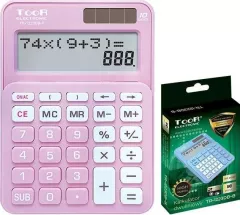 Calculator electronic Toor Calculator biliniar cu 10 cifre TR-1223DB-P TOOR