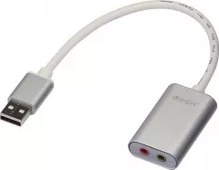 Lindy Adaptor audio USB tip A de 3,5 mm