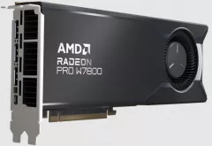 Grafică AMD AMD Radeon Pro W7800 32GB GDDR6 cu ECC, 3x DisplayPort 2.1, 1x Mini-DisplayPort 2.1, 260W, PCI Gen4 x16