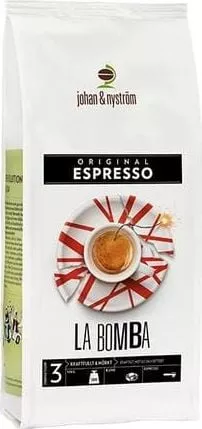 Boabe de cafea Johan & Nyström Espresso La Bomba 500 g