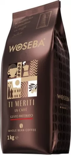 Boabe de cafea Woseba Woseba Ti Meriti Gusto Raffinato 1kg boabe de cafea