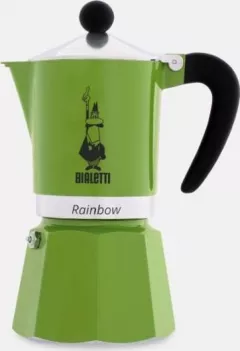 Espresor Bialetti Rainbow, 8006363018500, 150ml, 3 cesti, Verde