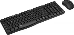 Kit tastatura si mouse RAPOO X1800S, Wireless, Negru