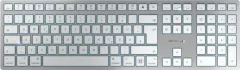 Tastatură Cherry CHERRY KW 9100 SLIM PENTRU MAC tastatură USB + Bluetooth QWERTZ German Silver