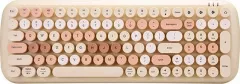 Tastatură fără fir Mofii Candy BT Bej SUA (SK-646BT Bej)