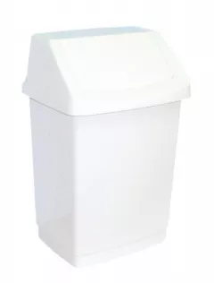 Coș de gunoi basculant Curver Click-It 15L alb (BHP HIC 2026)
